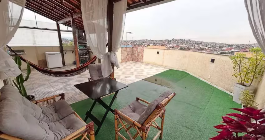 Cobertura para Venda em Belo Horizonte, Manacás, 3 dormitórios, 1 suíte, 3 banheiros, 2 vagas