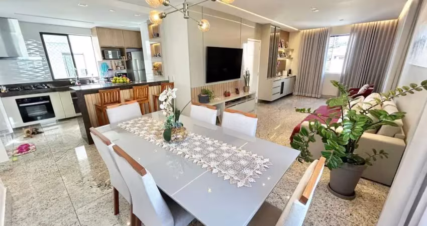 Apartamento para venda em belo horizonte, castelo, 4 dormitórios, 2 suítes, 4 banheiros, 3 vagas