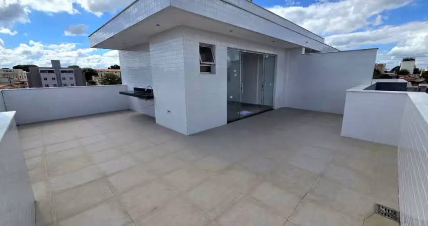 Cobertura para venda em belo horizonte, caiçaras, 3 dormitórios, 3 banheiros, 2 vagas