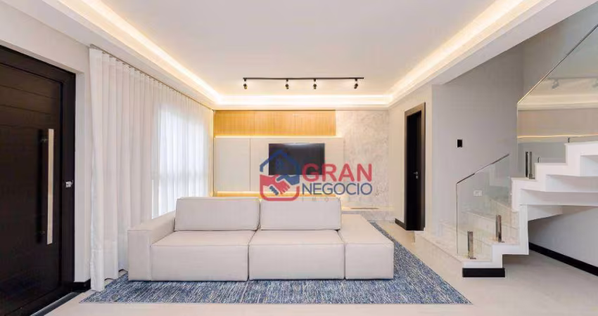 Casa mobiliada em condomínio-locação