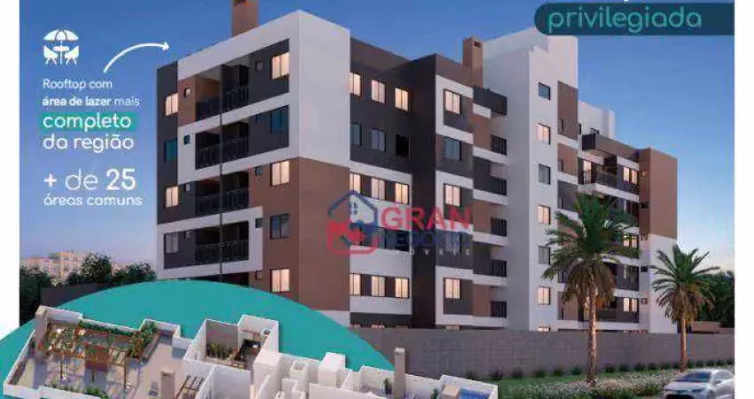 Apartamento com 2 dormitórios à venda - novo mundo - curitiba/pr
