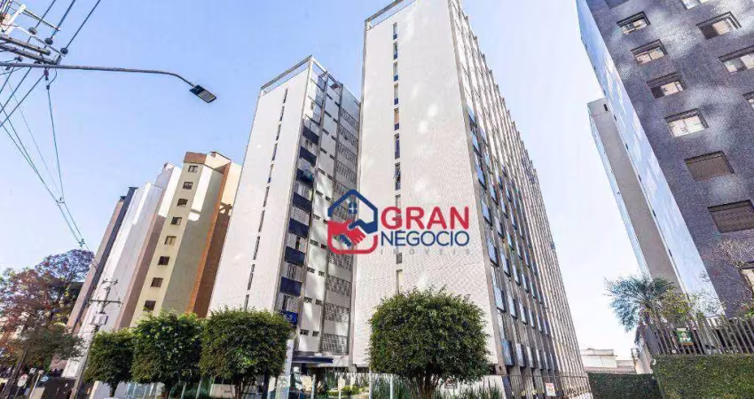 Apartamento com 3 dormitórios à venda - centro - curitiba/pr