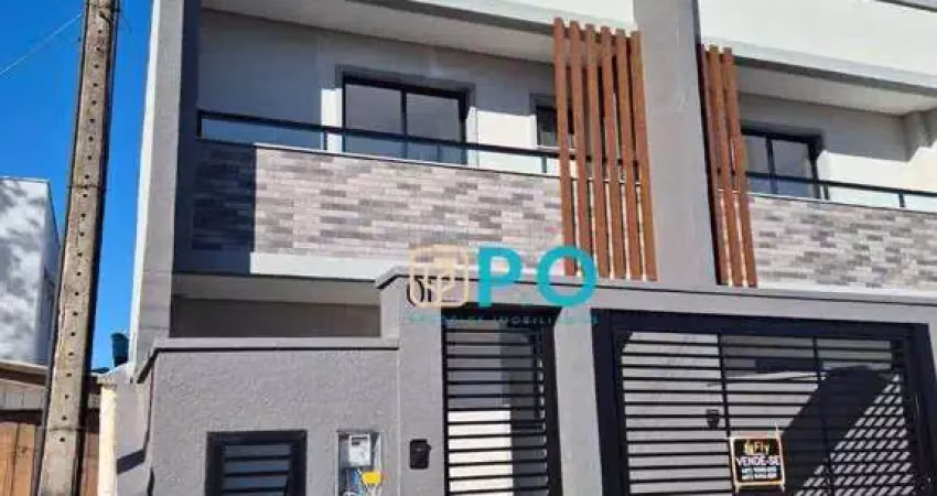 Sobrado com 3 dormitórios sendo 01 suíte à venda, 104 m² por r$ 639.500 - gravatá - navegantes/sc
