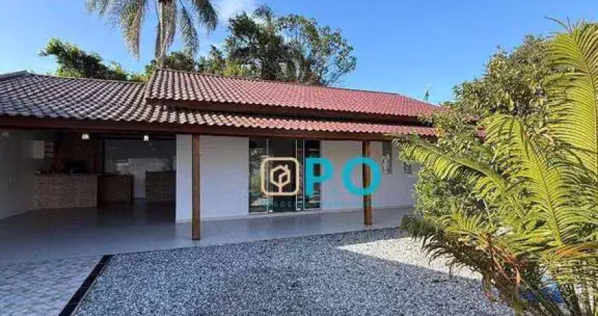 Casa com 2 dormitórios para alugar, 100 m² por r$ 3.500,00/mês - gravatá - navegantes/sc