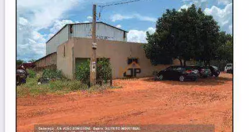 Galpão à venda, 886 m² por r$ 705.159,90 - distrito industrial - pradópolis/sp