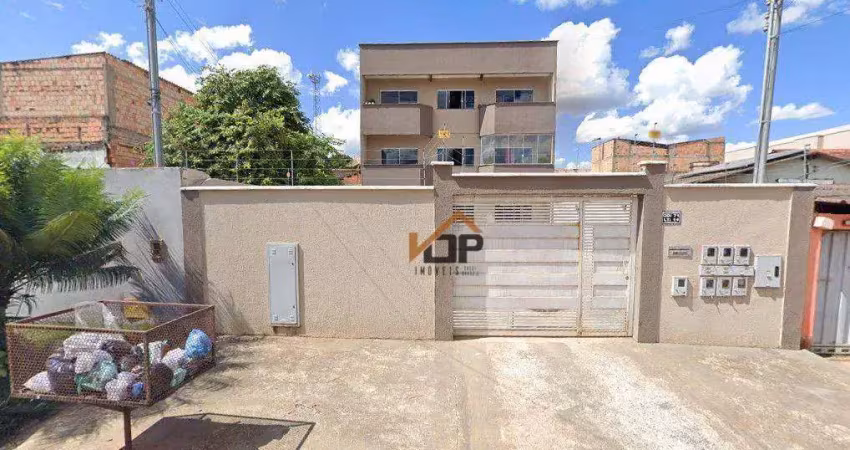 Apartamento com 2 dormitórios à venda, 60 m² por r$ 91.587,60 - jardim do ingá - luziânia/go