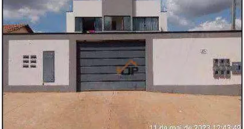 Apartamento com 2 dormitórios à venda, 54 m² por r$ 89.535,00 - itapuã i - planaltina de goiás/go
