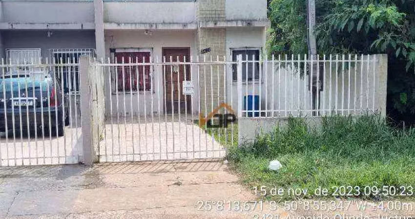 Casa com 2 dormitórios à venda, 55 m² por r$ 120.722 - cara-cara - ponta grossa/paraná