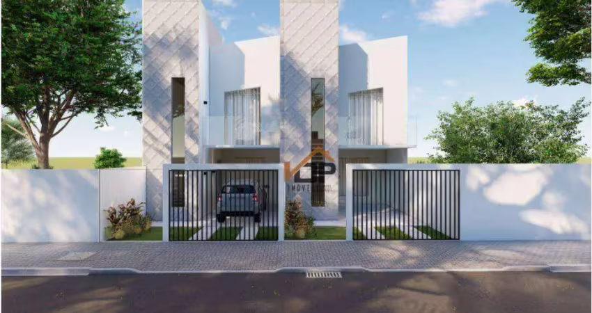Sobrado com 2 dormitórios à venda, 100 m² por r$ 387.000 - uvaranas - ponta grossa/pr