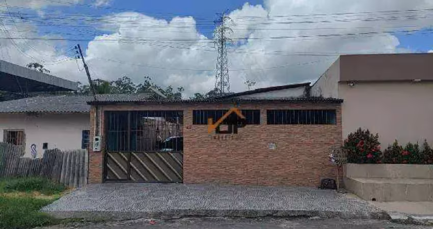 Casa com 3 dormitórios à venda, 49 m² por r$ 154.230 - novo aleixo - manaus/am
