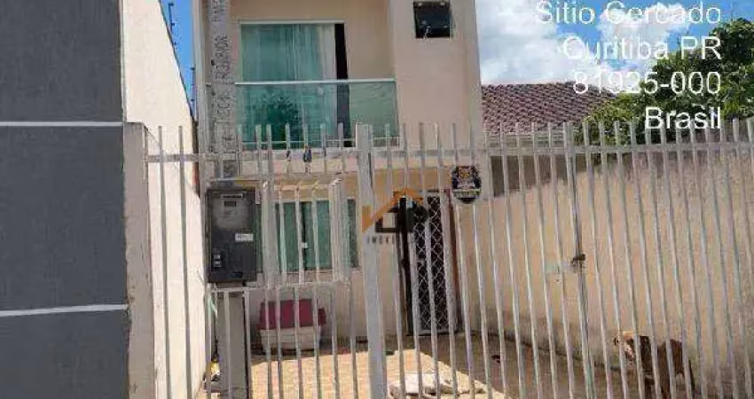 Casa com 2 dormitórios à venda, 83 m² por r$ 267.672 - sítio cercado - curitiba/pr