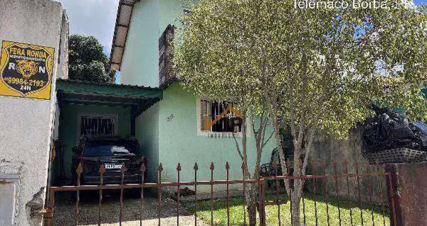 Casa com 2 dormitórios à venda, 75 m² por r$ 159.328 - vila ozório - telêmaco borba/pr