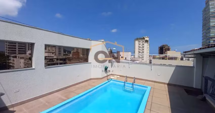 Condomínio Edifício Viareggio - Apartamento Cobertura Duplex À Venda na Enseada Guarujá