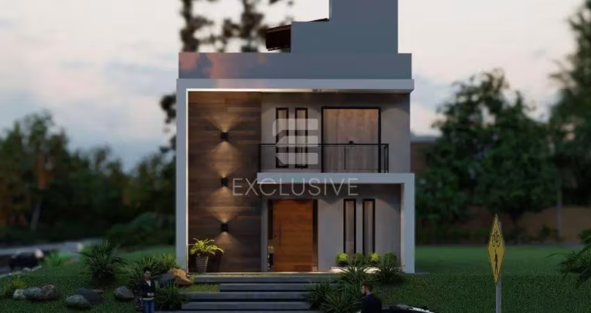 Casa em construção no condomínio vila bella no mirante real