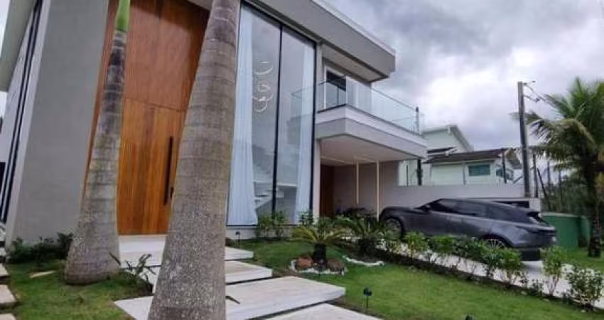 Casa em Condomínio para Venda em Guarujá, Balneário Praia do Pernambuco, 4 dormitórios, 4 suítes, 6 banheiros, 4 vagas