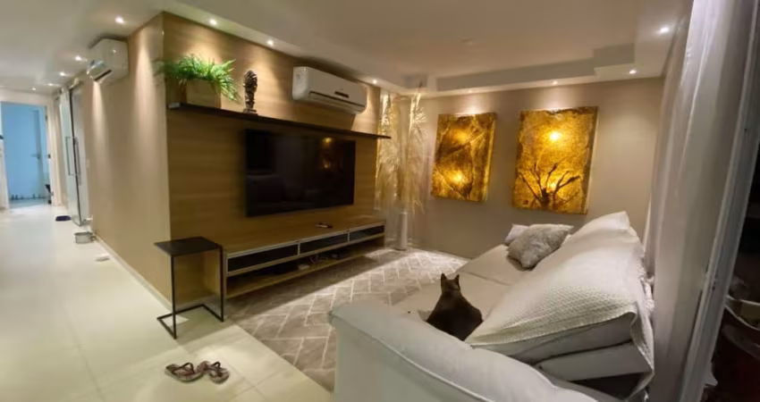 Apartamento Mobiliado em Pitangueiras, Guarujá - 3 Quartos