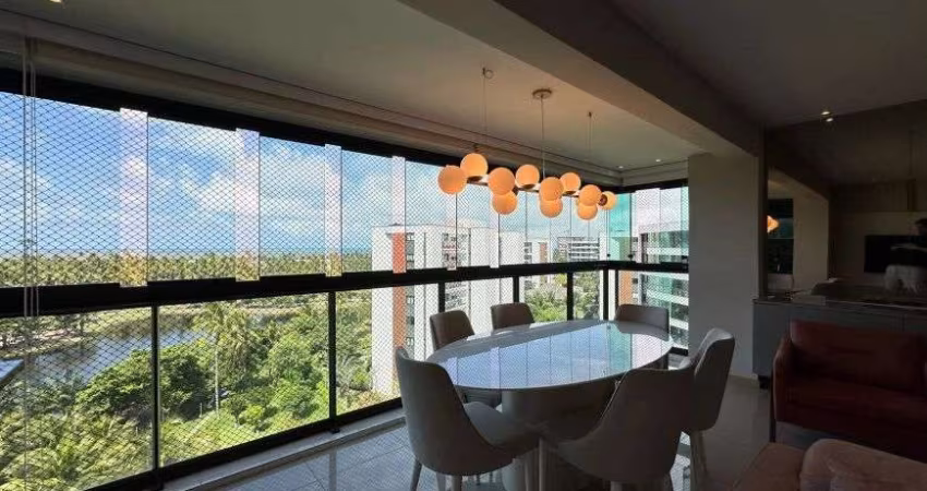 Paradiso – 4 suítes, dependência e vista mar e lagoa | Mobiliado | 127 m² | Reserva do Paiva - Venda