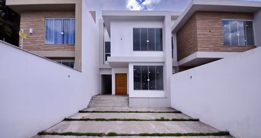 Casa Nova e Moderna no Laranjal, Volta Redonda/RJ – 3 Quartos, Área Gourmet e Quintal Espaçoso.