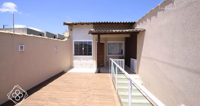 Casa linear com 2 quartos (1 suíte), quintal e área gourmet – 122m² no Parque das Garças – VR