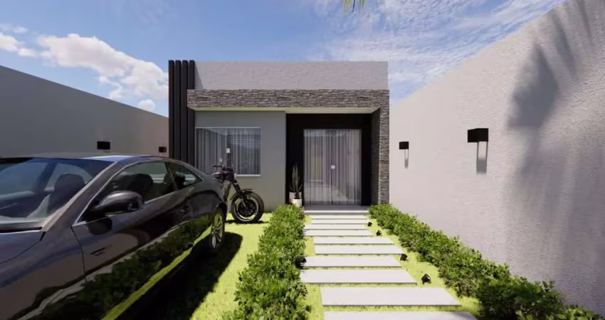Casa 2 quartos - Santa Rita do Zarur