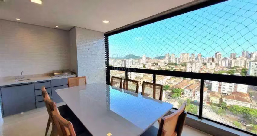 Apartamento à venda , 2 quartos , 1 suite, 2 vagas /aparecida -santos /sp