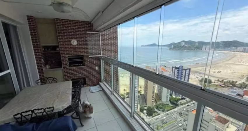 Apartamento de luxo à venda em santos, josé menino, com 3 quartos, 100m²