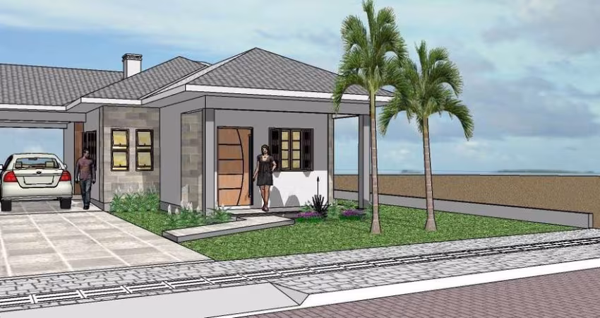 Casa nova no bairro Camboim