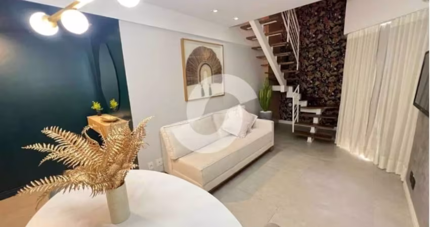 Apartamento com 1 dormitório à venda, 50 m² por R$ 600.000,00 - Icaraí - Niterói/RJ