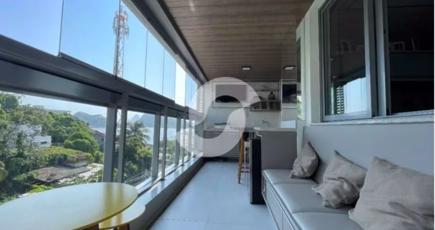 Impecável - Capa de Revista! Varanda gourmet 3 suítes 2 vagas à venda, 125 m² por R$ 1.800.000 - Charitas - Niterói/RJ