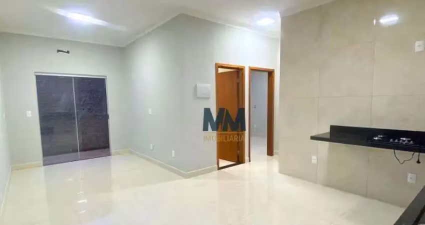 Casa com 2 dormitórios à venda, 60 m² por r$ 205.000 - residencial jardim anatê i - uberaba/mg