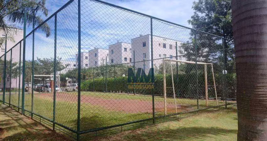 Apartamento com 2 dormitórios à venda, 40 m² por R$ 185.000,00 - Conjunto Guanabara - Uberaba/MG