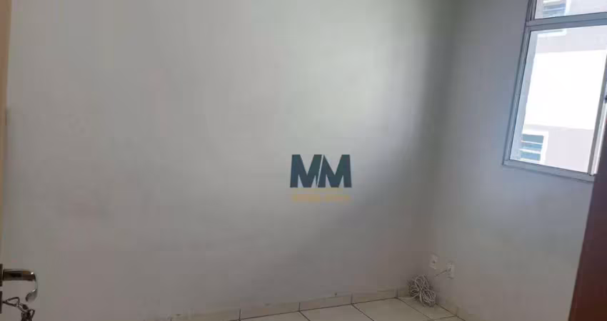 Apartamento com 2 dormitórios à venda, 40 m² por R$ 165.000 - Recreio dos Bandeirantes - Uberaba/MG