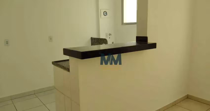 Apartamento com 2 dormitórios à venda, 48 m² por R$ 65.000 - Conjunto Pontal - Uberaba/MG