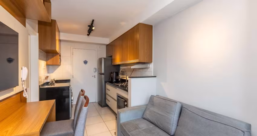 Apartamento tipo para venda com 1 quarto, sendo 1 suíte, 28m²
