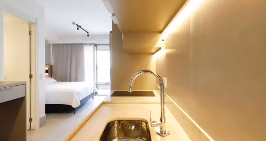 Apartamento tipo para venda em perdizes com 1 quarto, 31m²