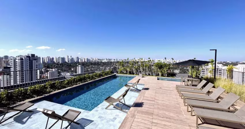 Apartamento tipo para venda em chácara santo antônio (zona sul) com 1 quarto, sendo 1 suíte, 47m²