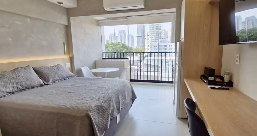 Studio para venda em santo amaro com 1 quarto, 24m²