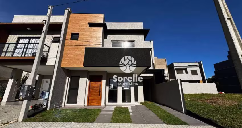 Sobrado com 3 dormitórios à venda, 120 m² por r$ 729.000,00 - costeira - são josé dos pinhais/pr