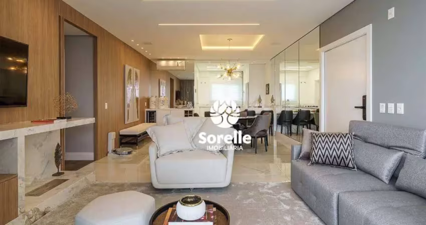 Apartamento com 3 dormitórios à venda, 146 m² por R$ 2.265.000 - Centro - São José dos Pinhais/PR