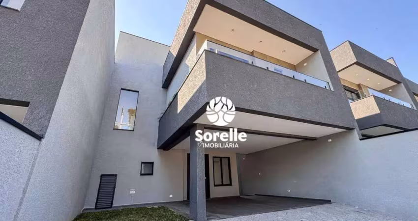 Sobrado com 3 suites à venda, 161 m² por r$ 990.000 - aristocrata - são josé dos pinhais/pr