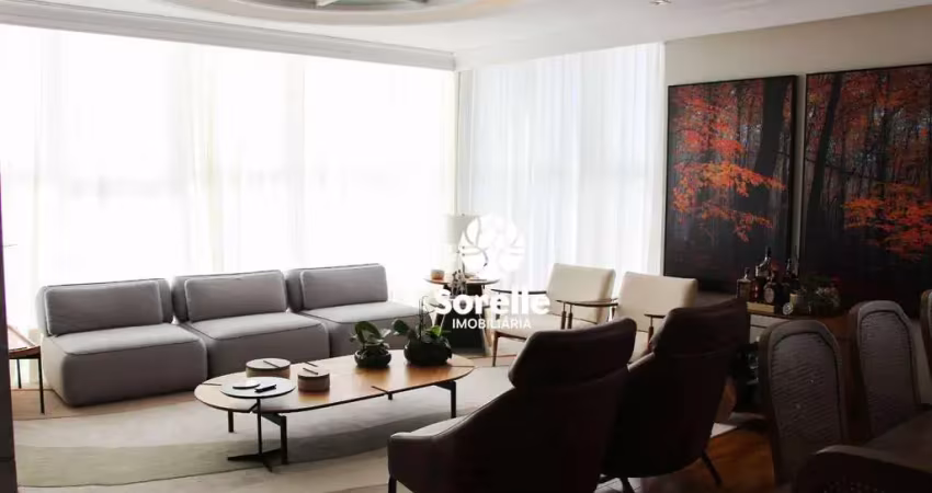 Apartamento com 4 dormitórios à venda, 338 m² por r$ 6.800.000,00 - carioca - são josé dos pinhais/pr