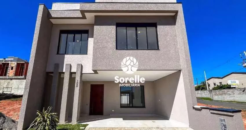 Sobrado com 4 dormitórios sendo uma suite à venda, 156 m² por r$ 950.000 - costeira - são josé dos pinhais/pr
