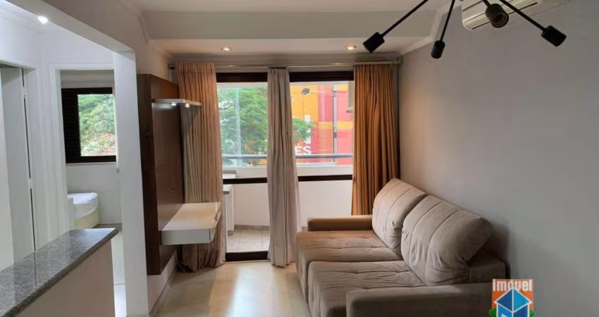 Apartamento com 2 dormitórios para alugar, 55 m² por R$ 5.780/mês - Moema - São Paulo/SP