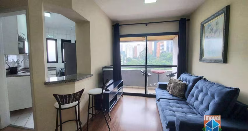 Apartamento com 1 dormitório à venda, 42 m² por R$ 385.000,00 - Morumbi - São Paulo/SP