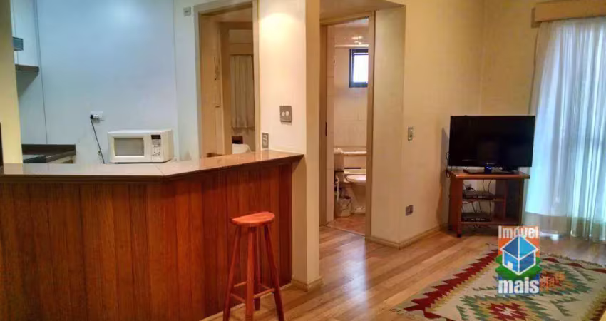 Flat com 1 dormitório para alugar, 45 m² por R$ 4.200,00/mês - Itaim Bibi - São Paulo/SP