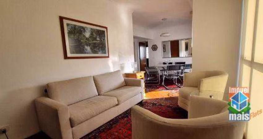 Apartamento com 1 dormitório para alugar, 75 m² por R$ 6.590,59/mês - Pinheiros - São Paulo/SP