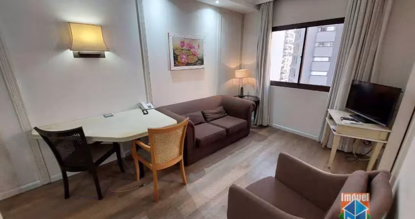 Flat com 1 dormitório para alugar, 30 m² por R$ 4.700,00/mês - Vila Olímpia - São Paulo/SP