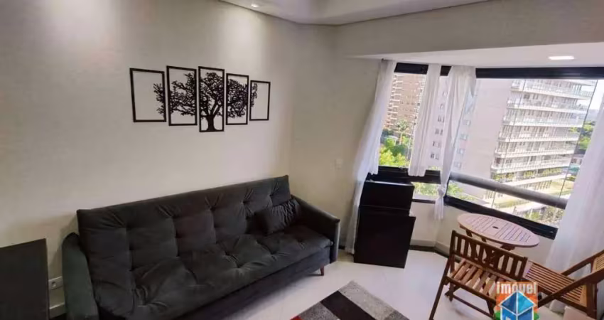 Flat com 1 dormitório para alugar, 40 m² por r$ 5.500,00/mês - ibirapuera - são paulo/sp