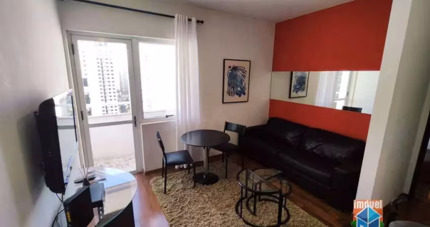 Flat com 1 dormitório para alugar, 38 m² por R$ 4.800,00/mês - Jardins - São Paulo/SP
