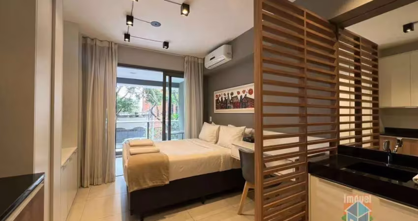 Apartamento com 1 dormitório para alugar, 30 m² por r$ 4.600,00/mês - vila madalena - são paulo/sp